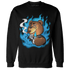 Powder Blue 9s Sweatshirt Match BER Burn Fear - NastyJamz