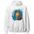 Powder Blue 9s Hoodie Match BER Burn Fear - NastyJamz