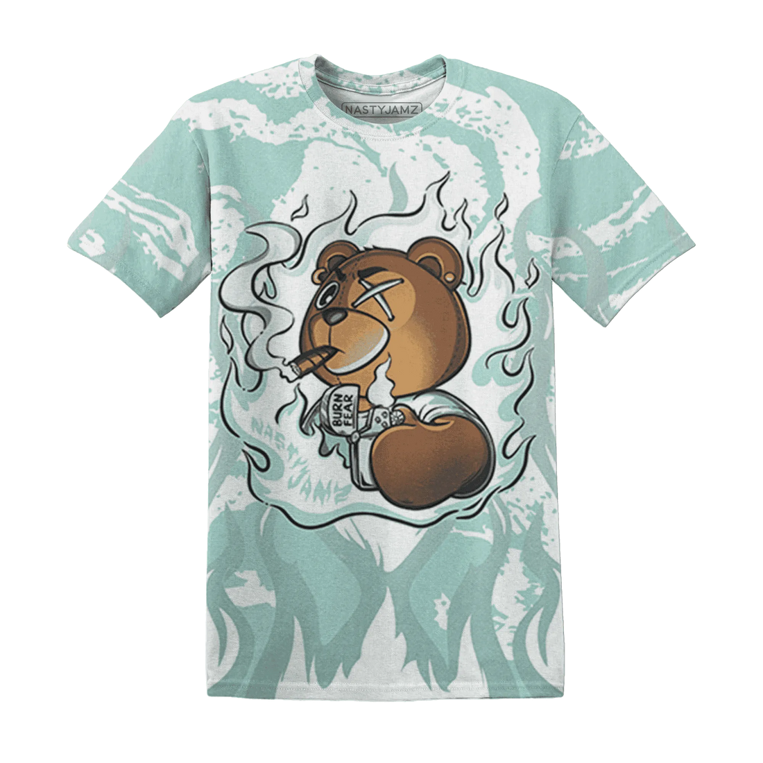 AF-1-Low-Jade-Ice-White-T-Shirt-Match-BER-Burn-Fear-3D