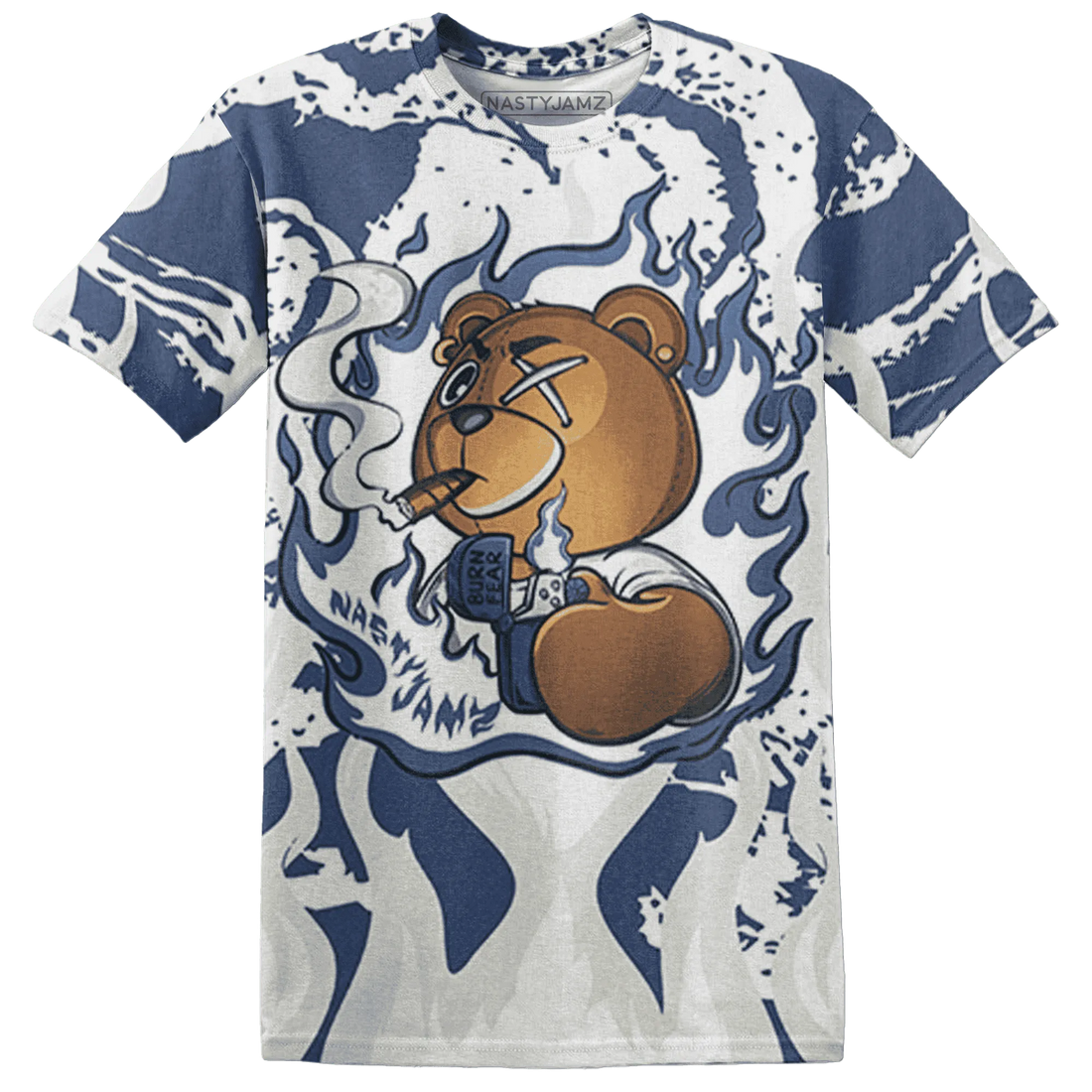 Low-Diffused-Blue-11s-T-Shirt-Match-BER-Burn-Fear-3D