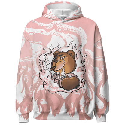 Low Legend Pink 11s Hoodie Match BER Burn Fear 3D All-Over Print - NastyJamz