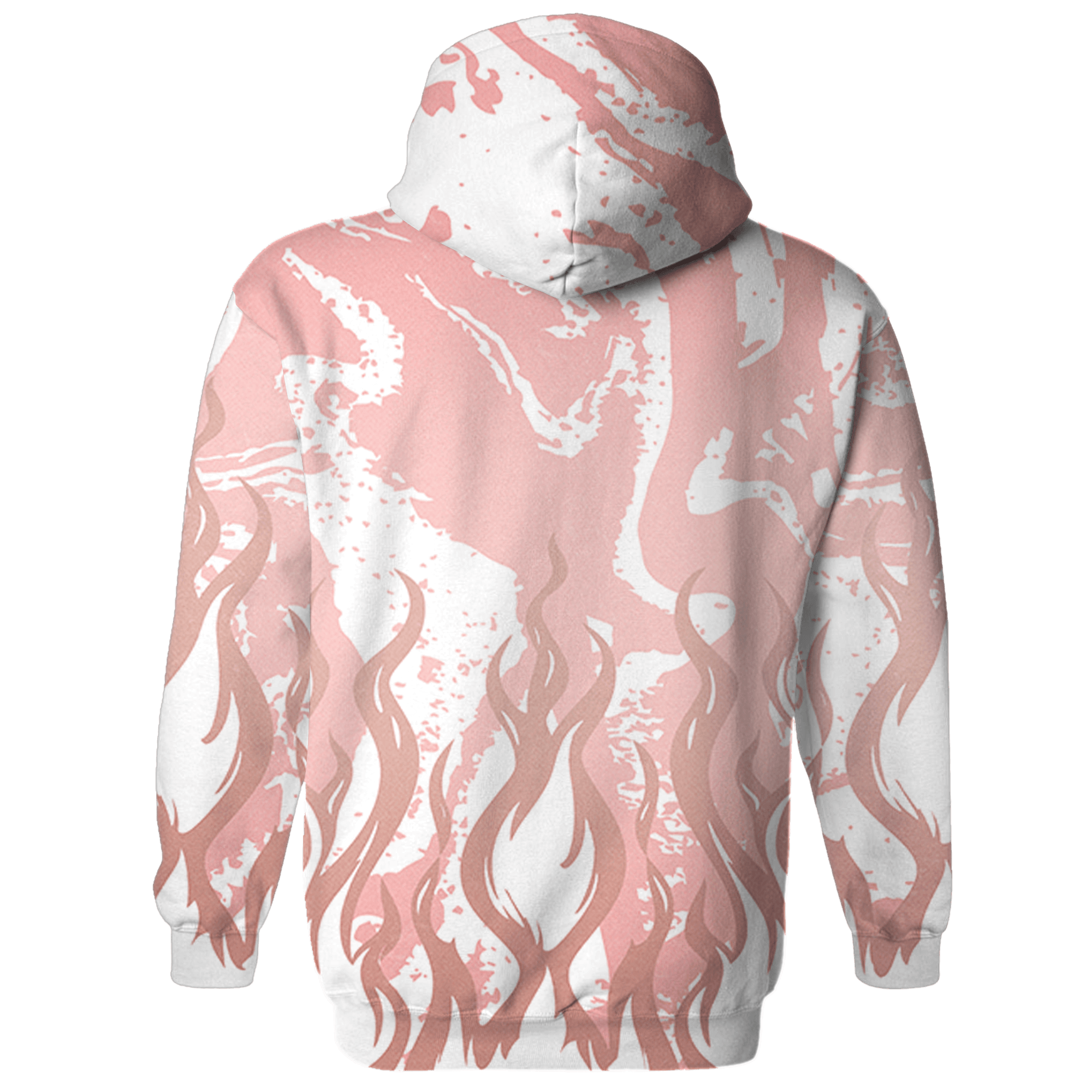 Low Legend Pink 11s Hoodie Match BER Burn Fear 3D All-Over Print - NastyJamz