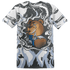 Low Space Jamz 11s T Shirt Match BER Burn Fear 3D All-Over Print - NastyJamz
