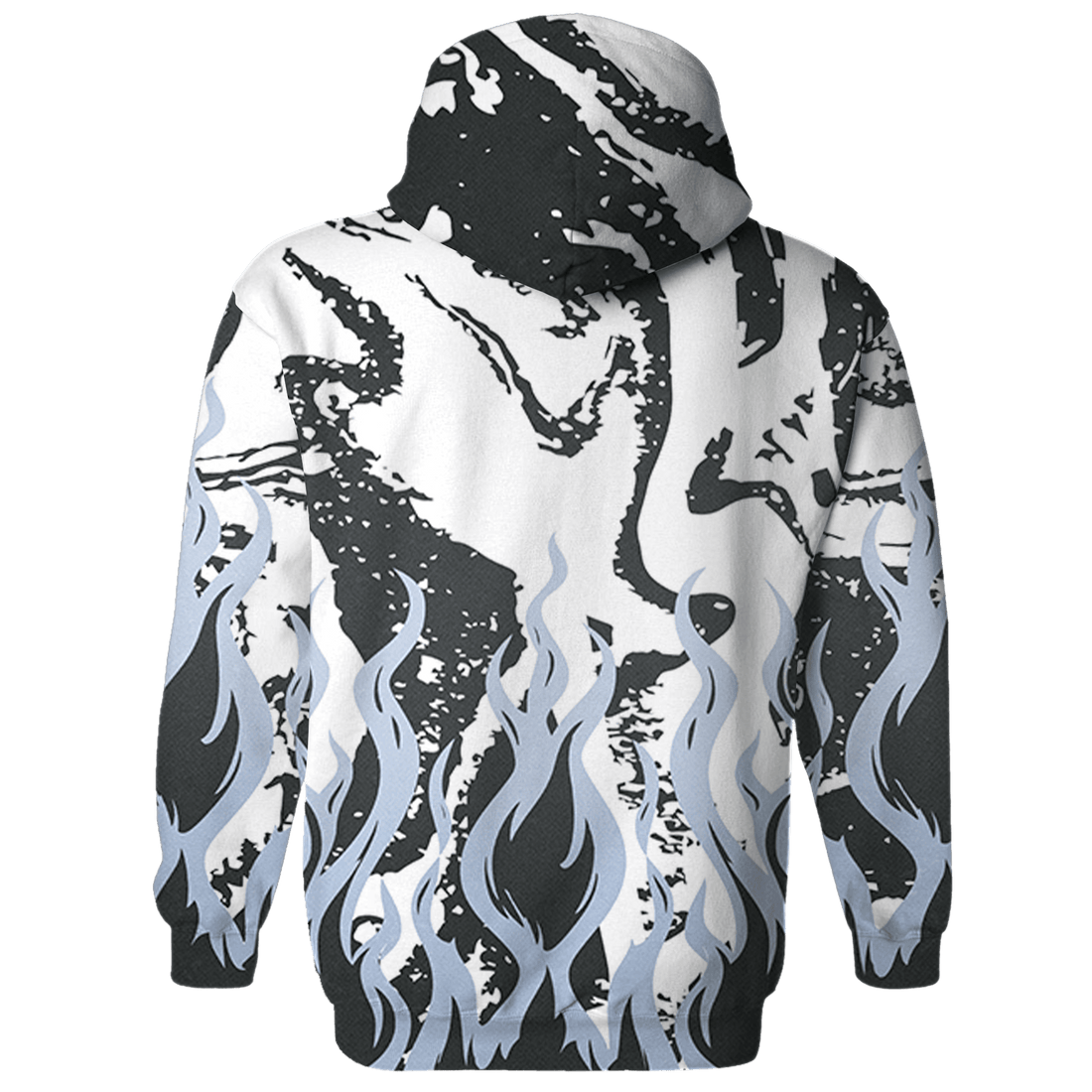Low Space Jamz 11s Hoodie Match BER Burn Fear 3D All-Over Print - NastyJamz