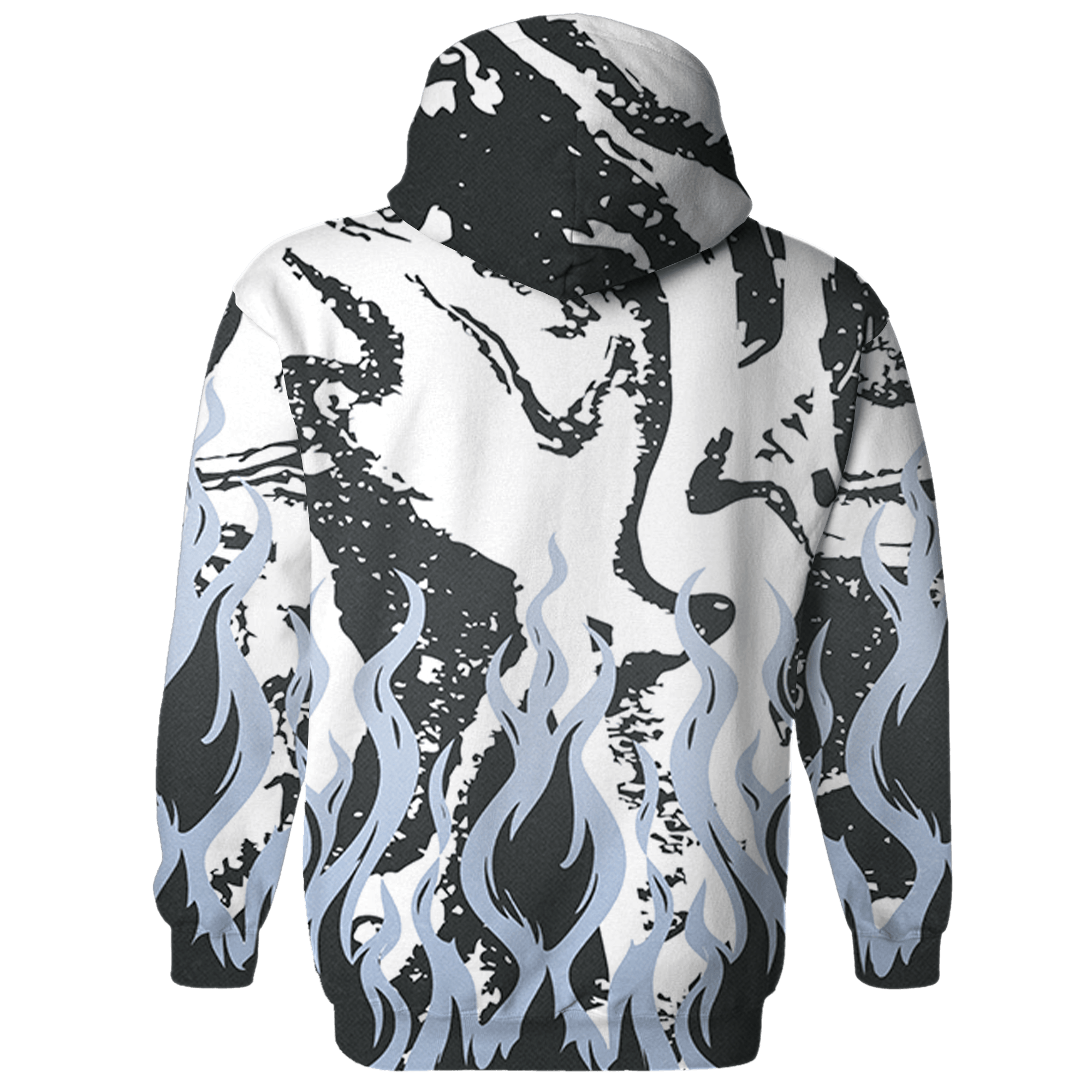 Low Space Jamz 11s Hoodie Match BER Burn Fear 3D All-Over Print - NastyJamz