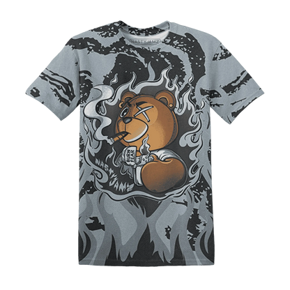 Wolf-Grey-12s-T-Shirt-Match-BER-Burn-Fear-3D