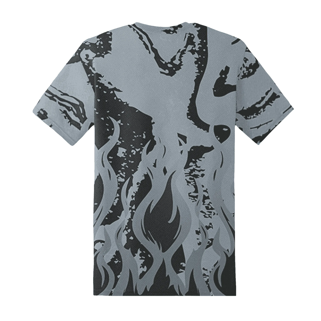 Wolf-Grey-12s-T-Shirt-Match-BER-Burn-Fear-3D
