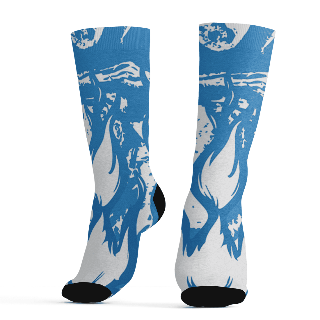 Carolina-Blue-Univercitii-17s-Socks-Match-BER-Burn-Fear-3D