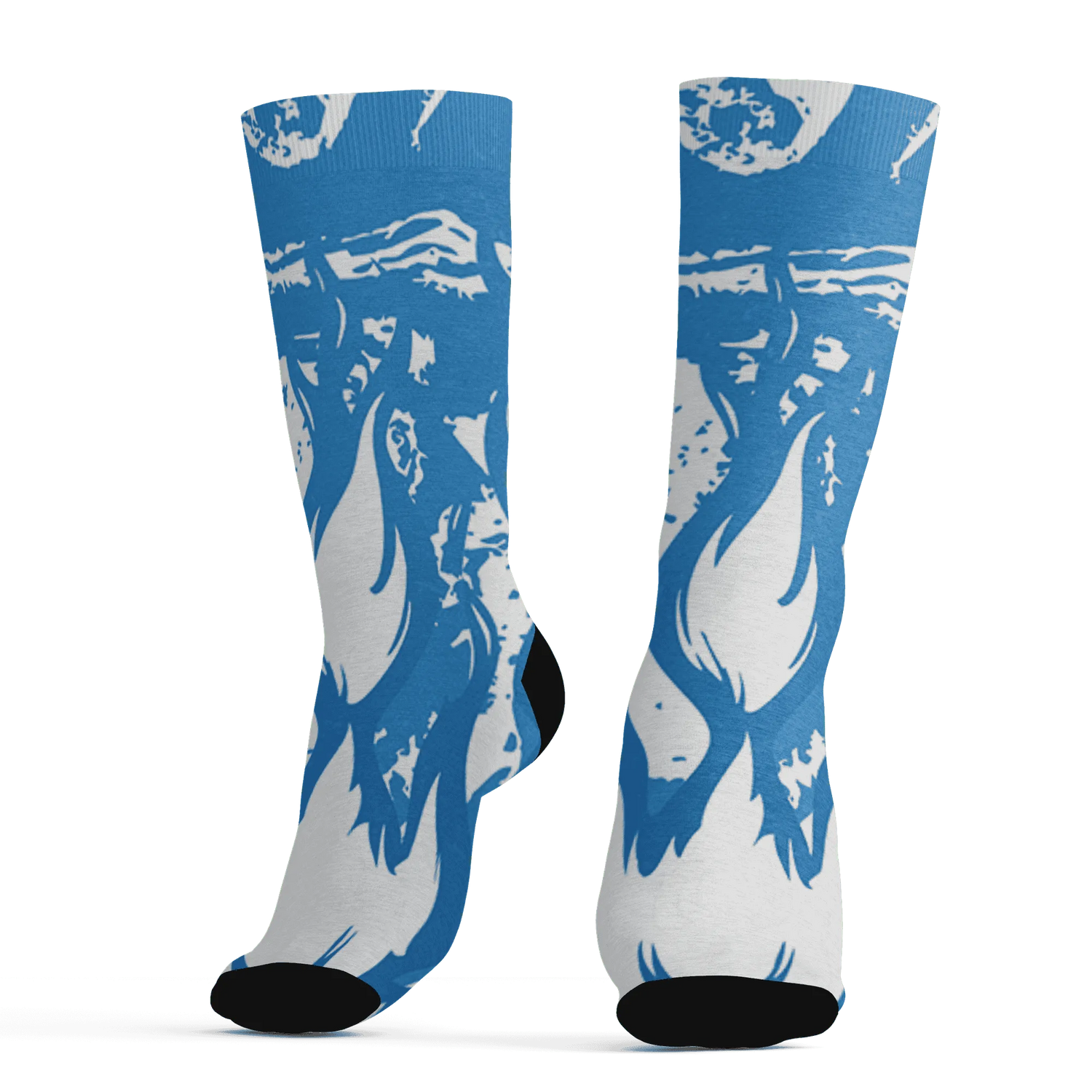 Carolina-Blue-Univercitii-17s-Socks-Match-BER-Burn-Fear-3D
