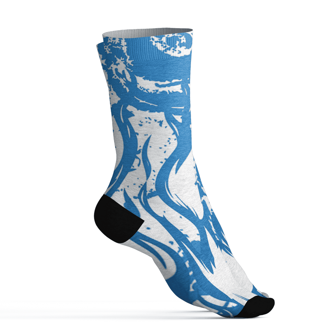 Carolina-Blue-Univercitii-17s-Socks-Match-BER-Burn-Fear-3D