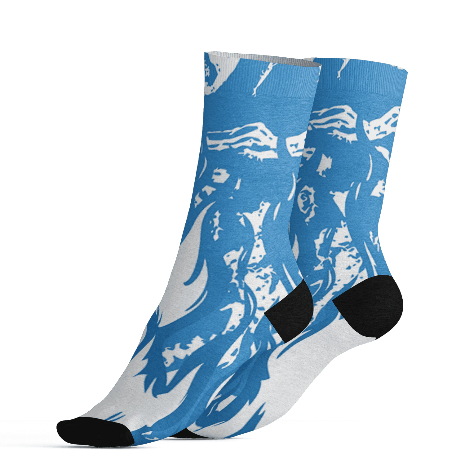 Carolina-Blue-Univercitii-17s-Socks-Match-BER-Burn-Fear-3D