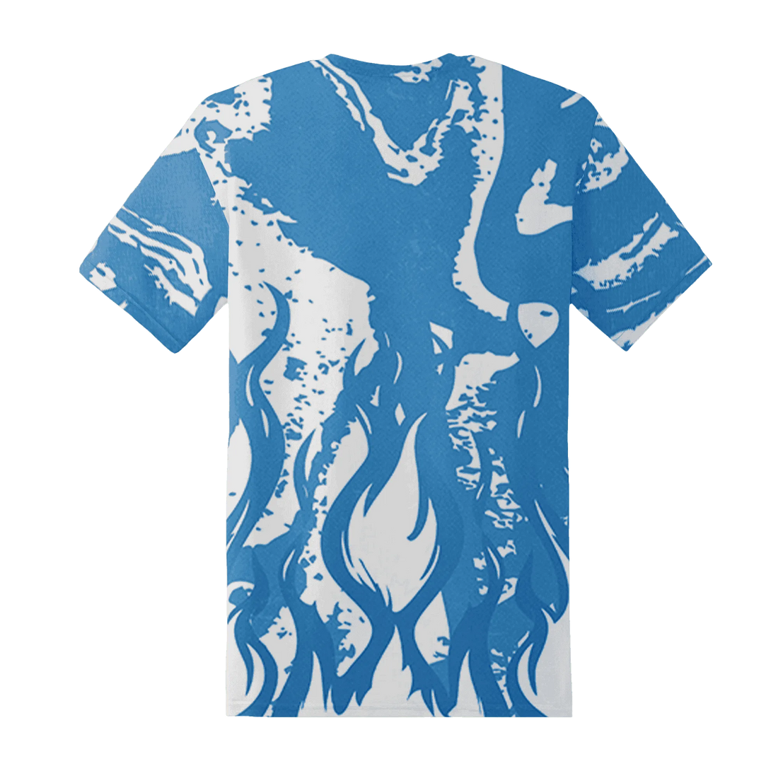 Carolina-Blue-Univercitii-17s-T-Shirt-Match-BER-Burn-Fear-3D