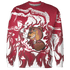 High 85 Metallic Burgundy 1s Sweatshirt Match BER Burn Fear 3D All-Over Print - NastyJamz