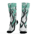 High OG Green Glow 1s Socks Match BER Burn Fear 3D All-Over Print - NastyJamz
