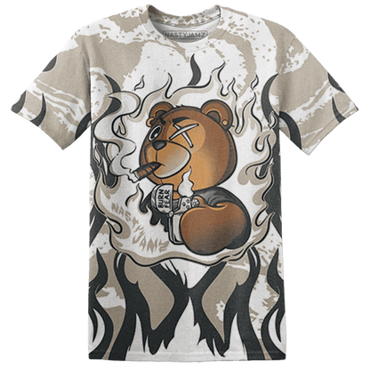 Latte 1s T Shirt Match BER Burn Fear 3D All-Over Print - NastyJamz