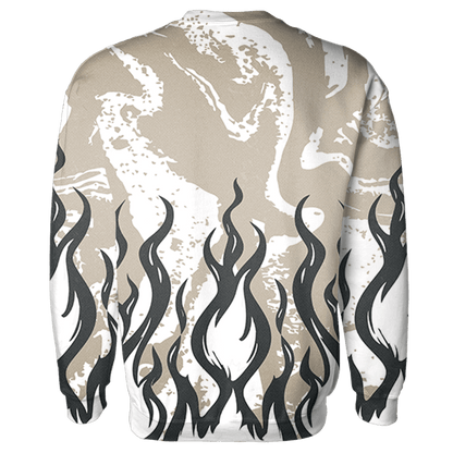 Latte 1s Sweatshirt Match BER Burn Fear 3D All-Over Print - NastyJamz