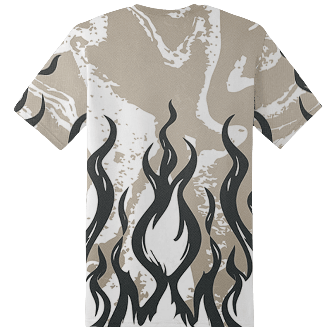 Latte 1s T Shirt Match BER Burn Fear 3D All-Over Print - NastyJamz