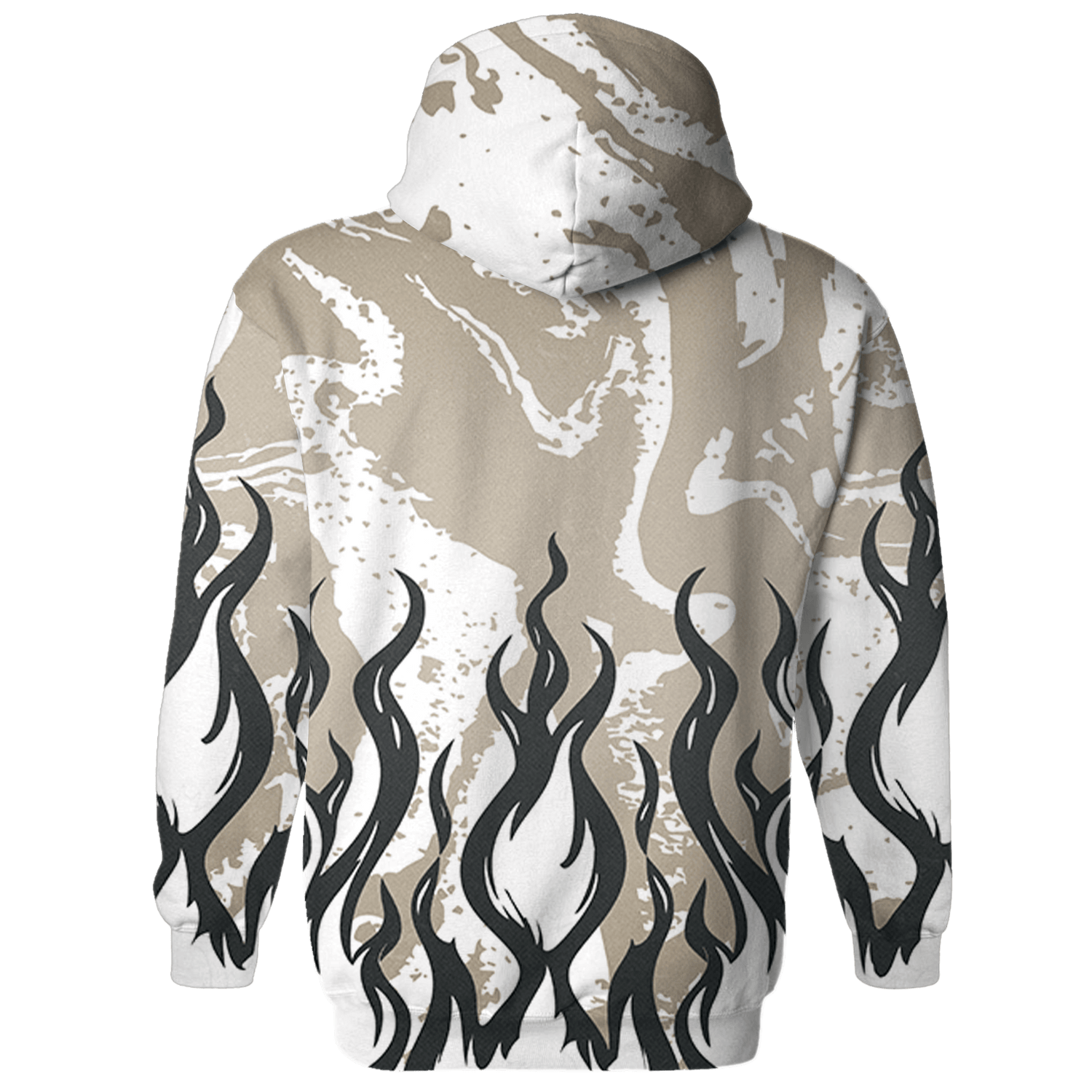 Latte 1s Hoodie Match BER Burn Fear 3D All-Over Print - NastyJamz