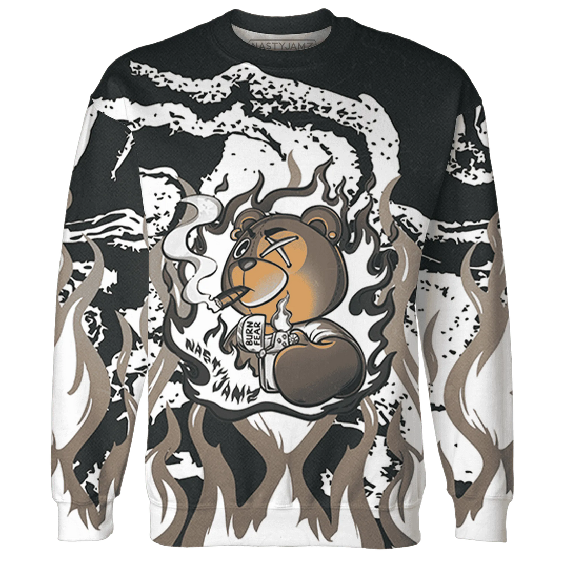 Low-Mocha-1s-Sweatshirt-Match-BER-Burn-Fear-3D