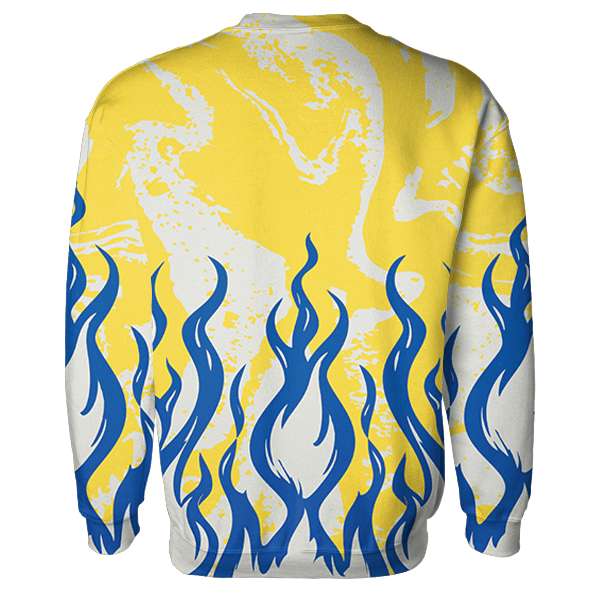 Low OG Canary TVSC 1s Sweatshirt Match BER Burn Fear 3D All-Over Print - NastyJamz