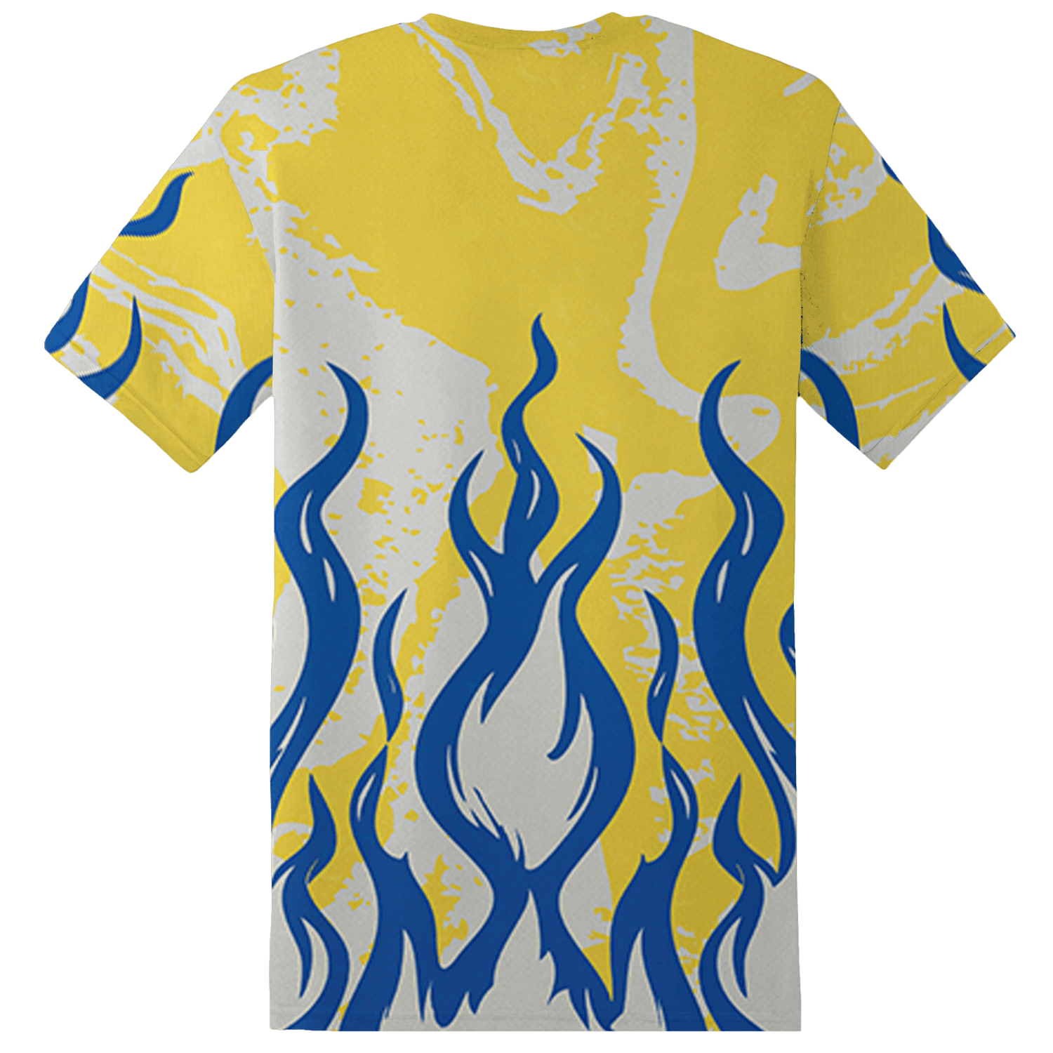 Low OG Canary TVSC 1s T Shirt Match BER Burn Fear 3D All-Over Print - NastyJamz