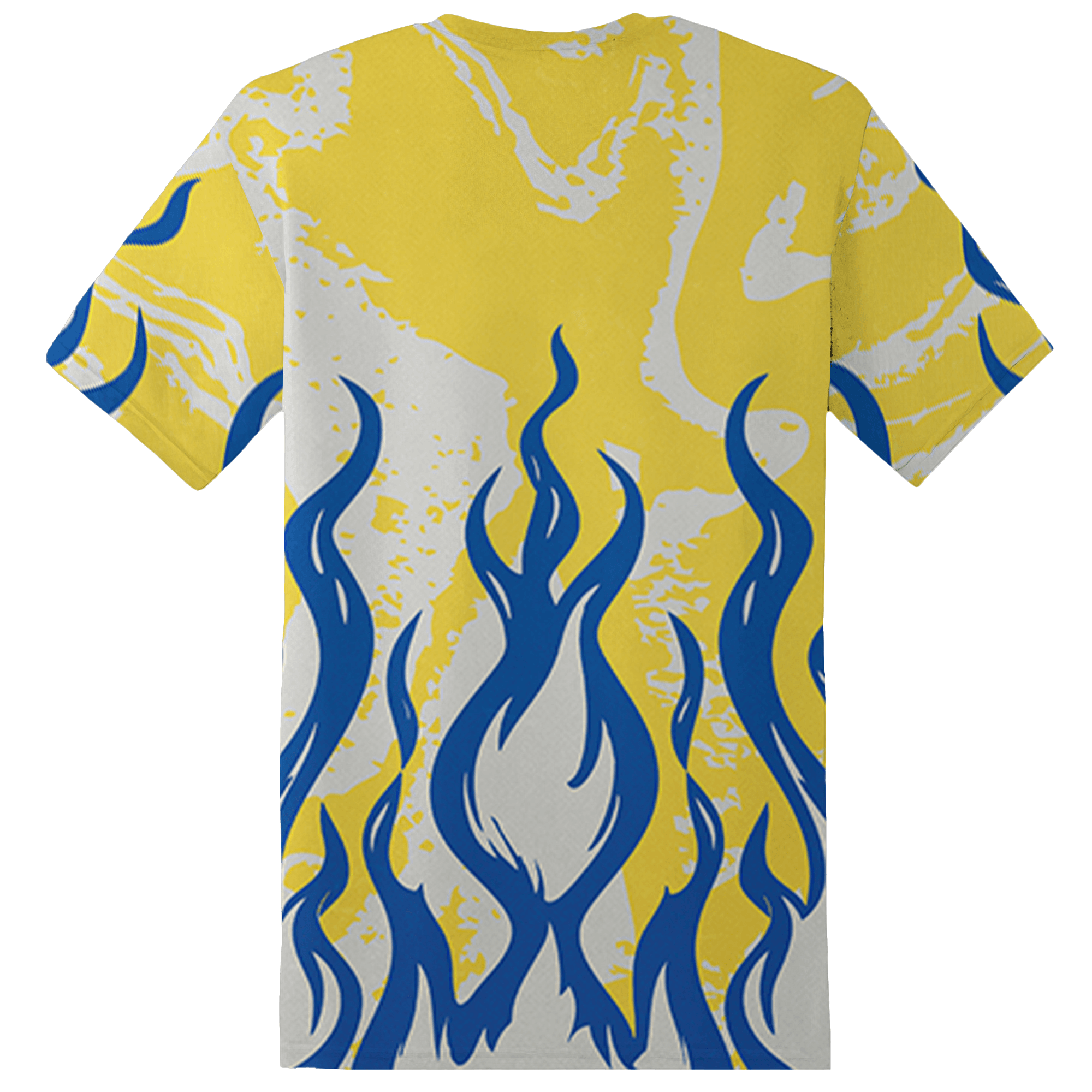 Low OG Canary TVSC 1s T Shirt Match BER Burn Fear 3D All-Over Print - NastyJamz