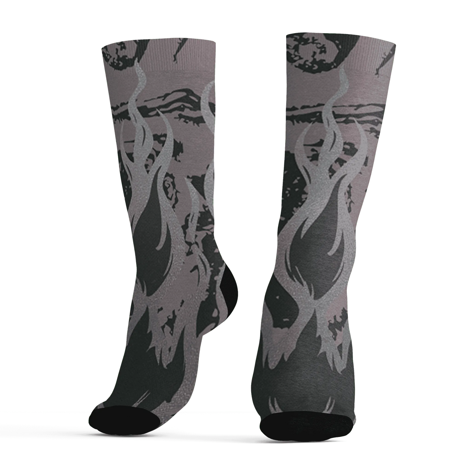 Black-Violet-Ore-3s-Socks-Match-BER-Burn-Fear-3D