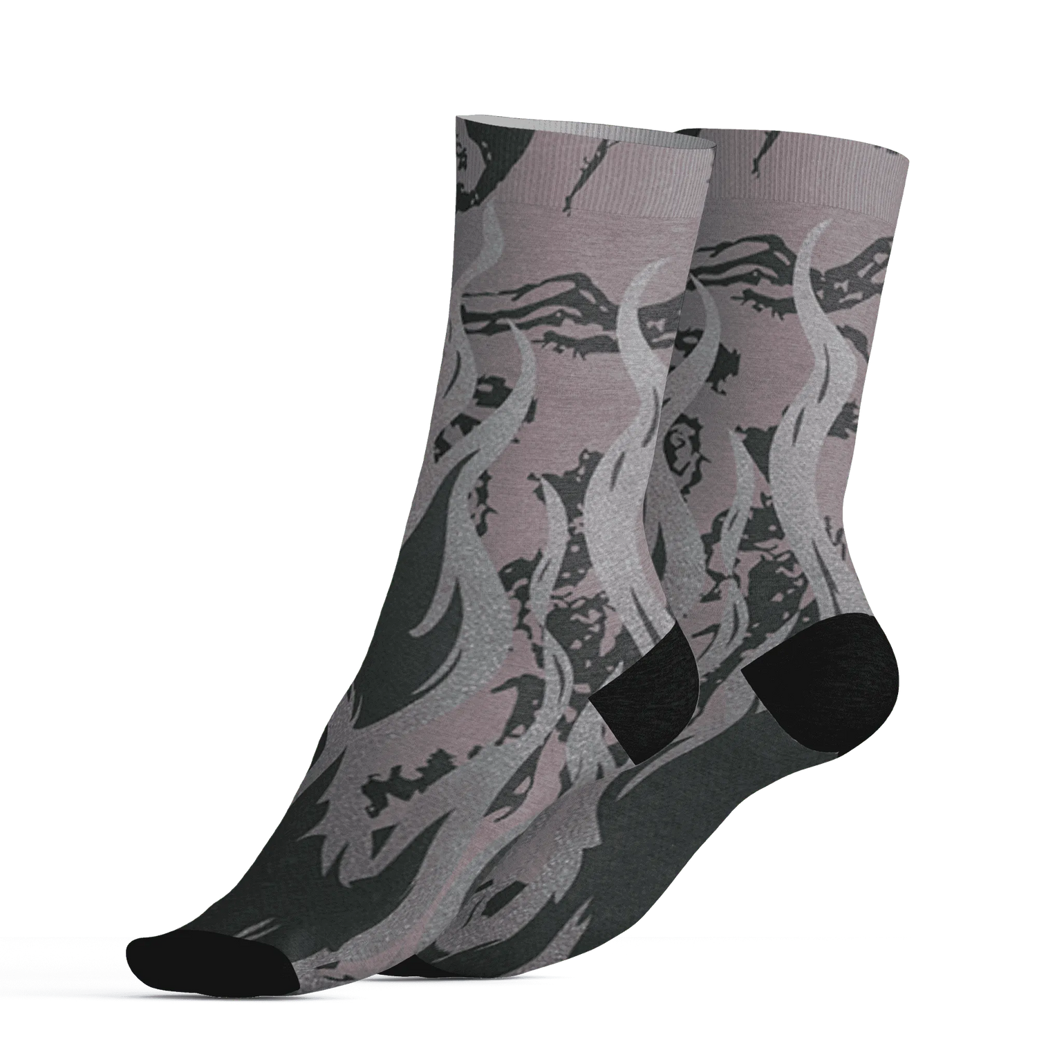 Black-Violet-Ore-3s-Socks-Match-BER-Burn-Fear-3D
