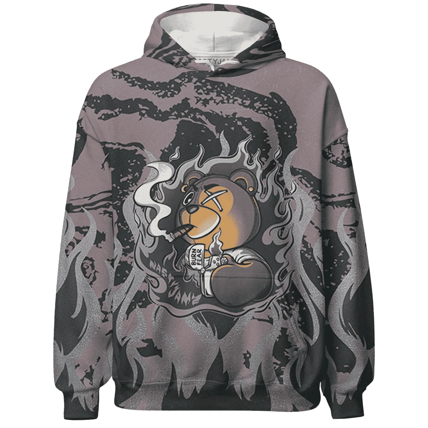 Black-Violet-Ore-3s-Hoodie-Match-BER-Burn-Fear-3D