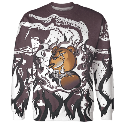 Burgundy-Crush-3s-Sweatshirt-Match-BER-Burn-Fear-3D
