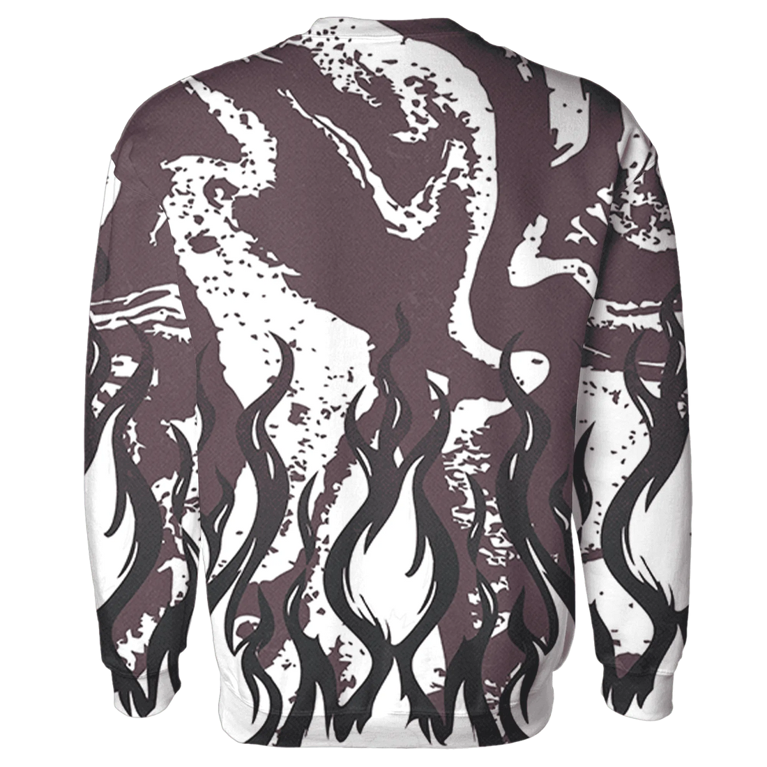 Burgundy-Crush-3s-Sweatshirt-Match-BER-Burn-Fear-3D
