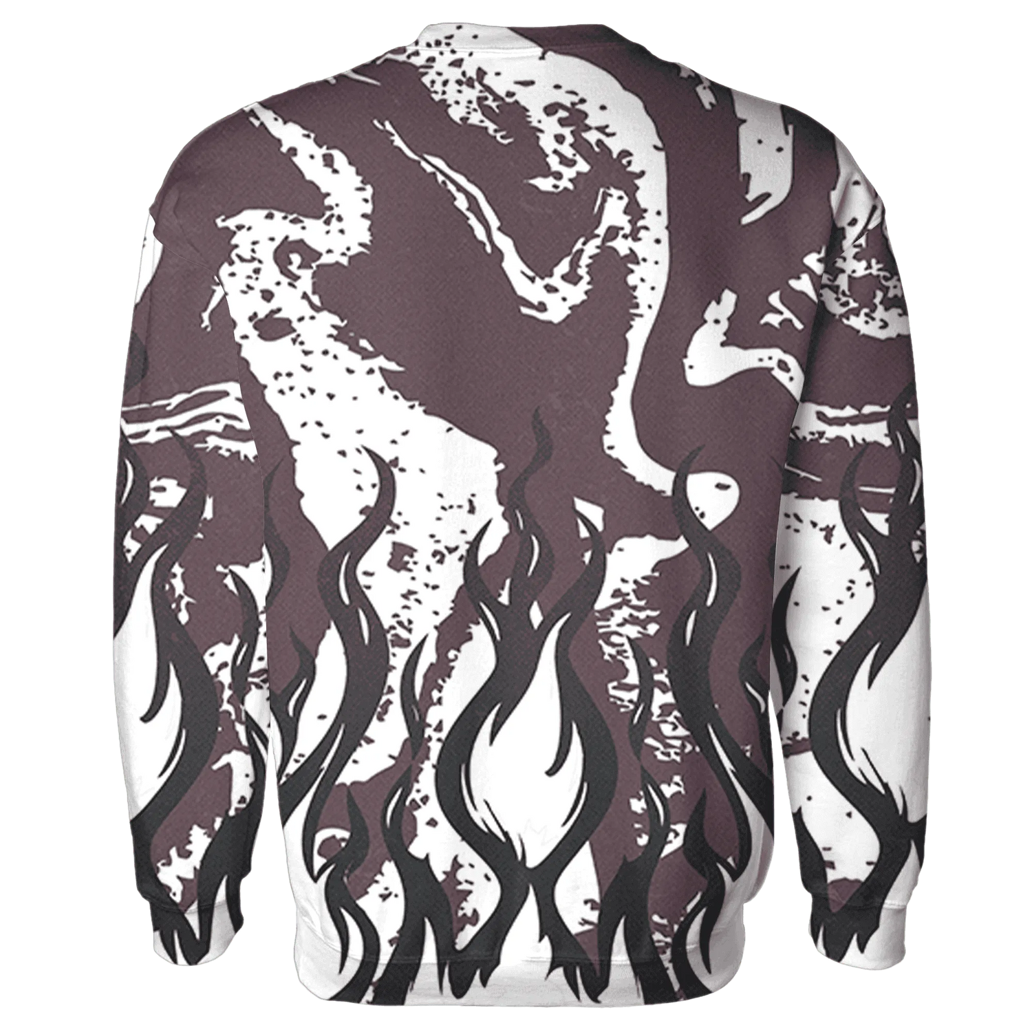Burgundy-Crush-3s-Sweatshirt-Match-BER-Burn-Fear-3D