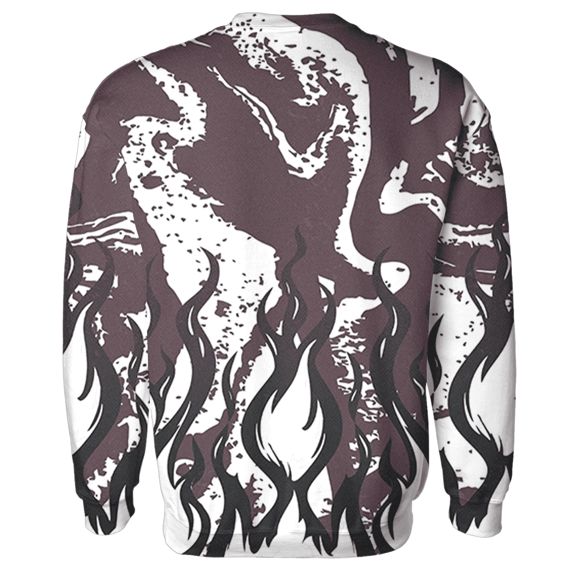 Burgundy-Crush-3s-Sweatshirt-Match-BER-Burn-Fear-3D