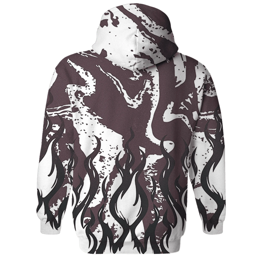 Burgundy-Crush-3s-Hoodie-Match-BER-Burn-Fear-3D