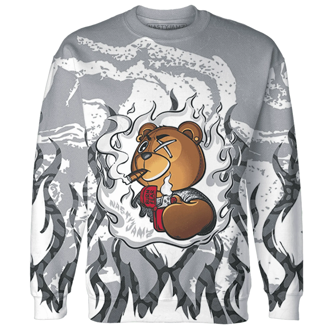 Cement-Grey-3s-Sweatshirt-Match-BER-Burn-Fear-3D