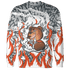 Georgia Peach 3s Sweatshirt Match BER Burn Fear 3D All-Over Print - NastyJamz