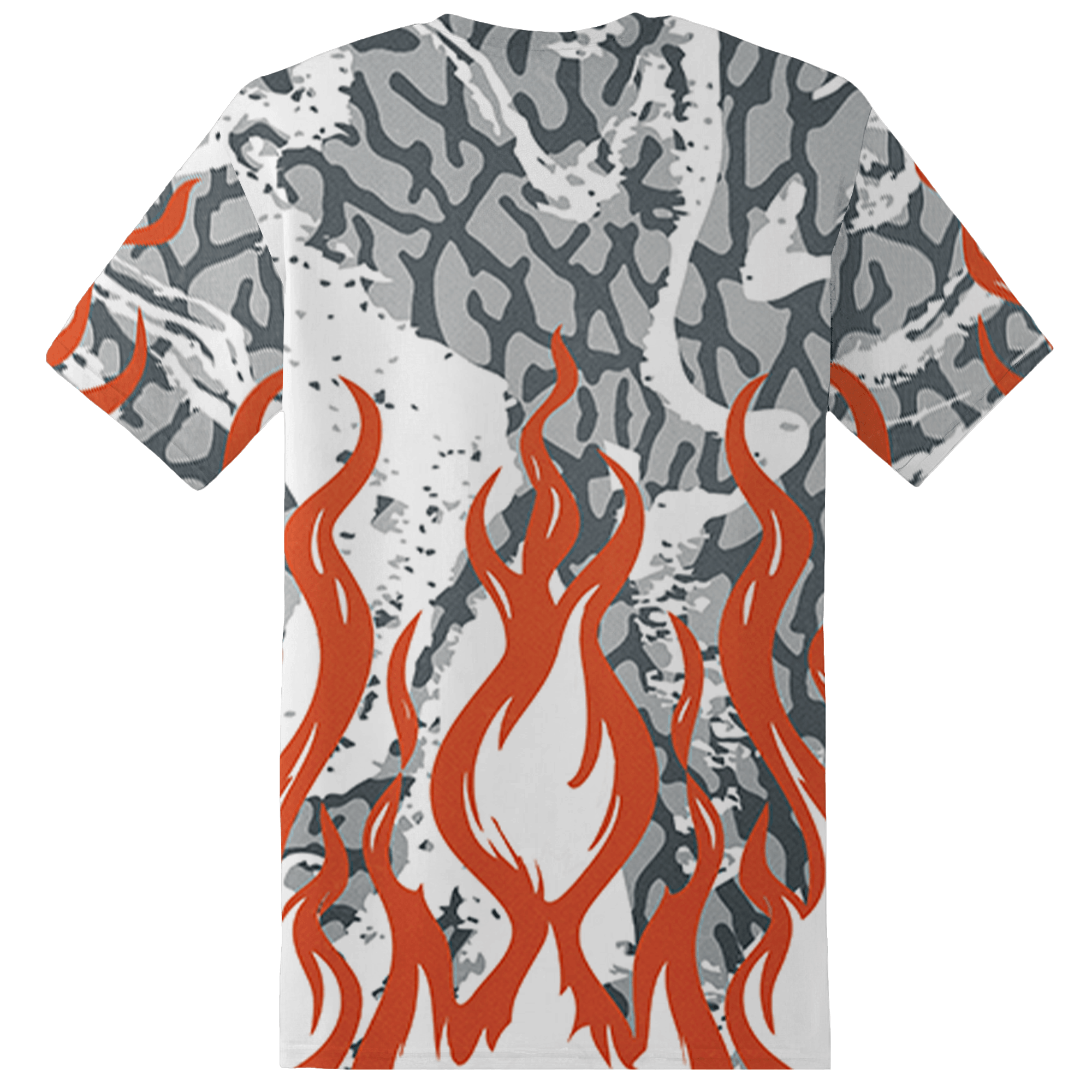 Georgia Peach 3s T Shirt Match BER Burn Fear 3D All-Over Print - NastyJamz