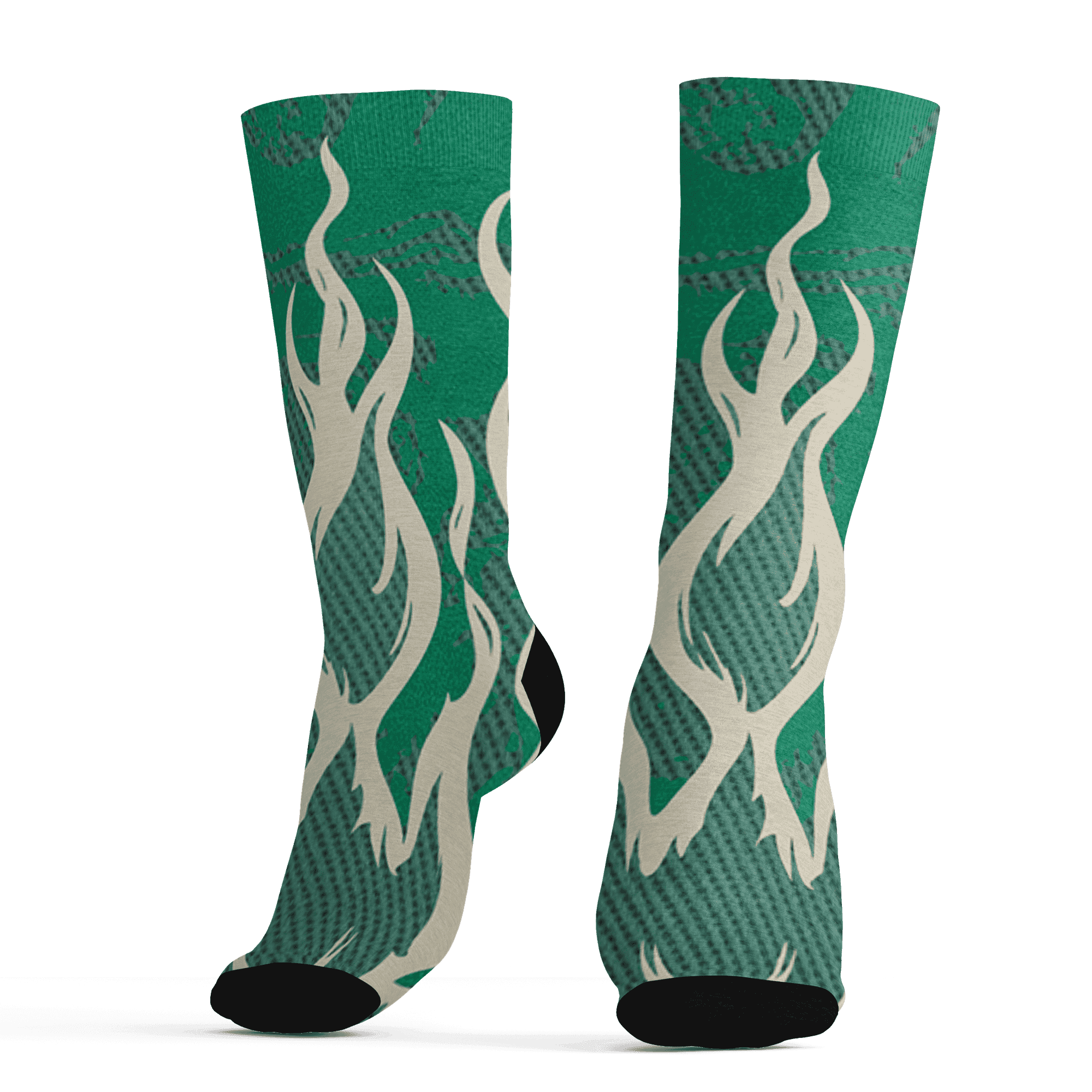 Nina CN Abney 3s Socks Match BER Burn Fear 3D All-Over Print - NastyJamz