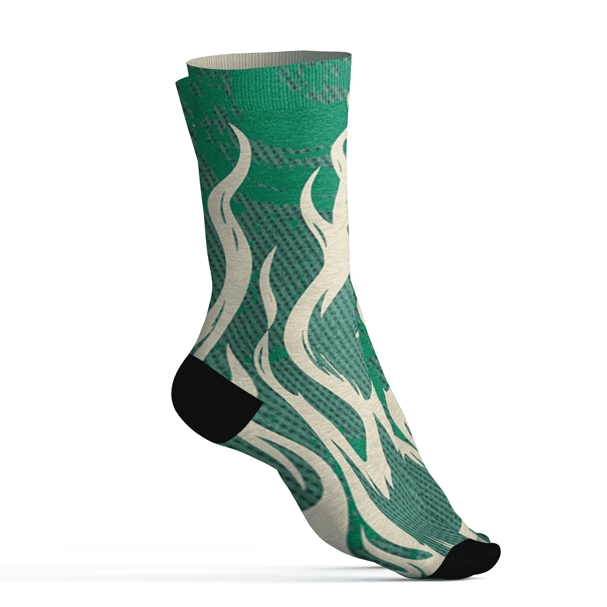 Nina CN Abney 3s Socks Match BER Burn Fear 3D All-Over Print - NastyJamz
