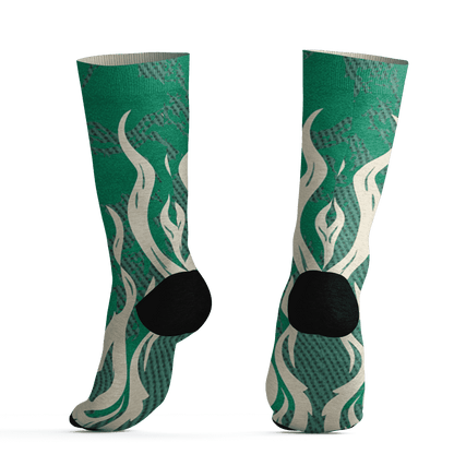 Nina CN Abney 3s Socks Match BER Burn Fear 3D All-Over Print - NastyJamz