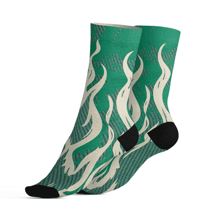 Nina CN Abney 3s Socks Match BER Burn Fear 3D All-Over Print - NastyJamz