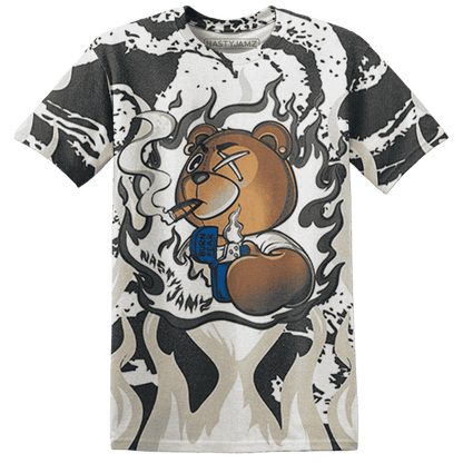 Quaiii 54 3s T Shirt Match BER Burn Fear 3D All-Over Print - NastyJamz