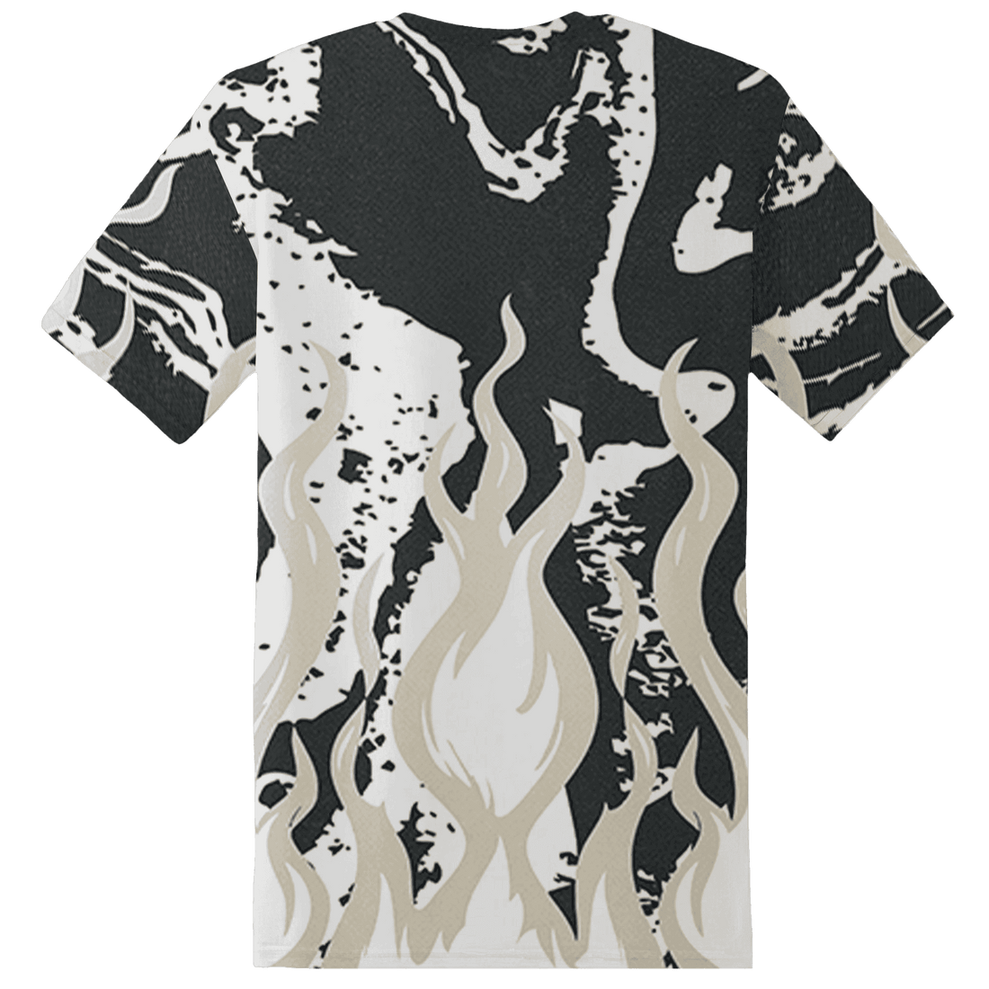 Quaiii 54 3s T Shirt Match BER Burn Fear 3D All-Over Print - NastyJamz