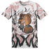 Red Stardust 3s T Shirt Match BER Burn Fear 3D All-Over Print - NastyJamz