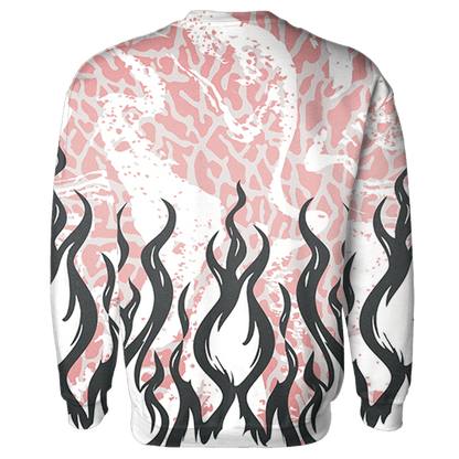 Red Stardust 3s Sweatshirt Match BER Burn Fear 3D All-Over Print - NastyJamz