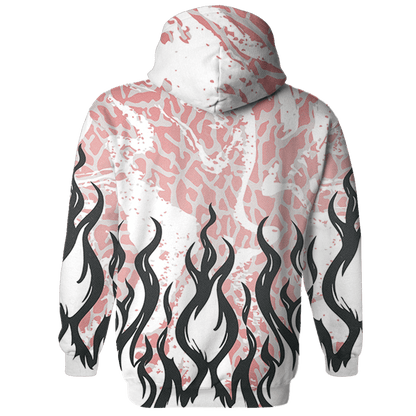 Red Stardust 3s Hoodie Match BER Burn Fear 3D All-Over Print - NastyJamz