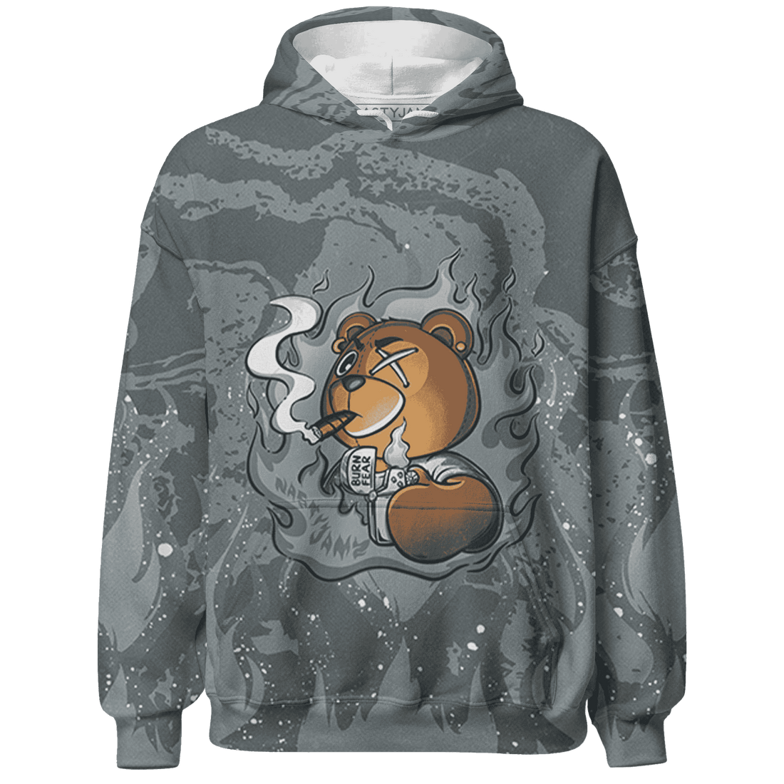 Paris Olympicsss 4s Hoodie Match BER Burn Fear 3D All-Over Print - NastyJamz