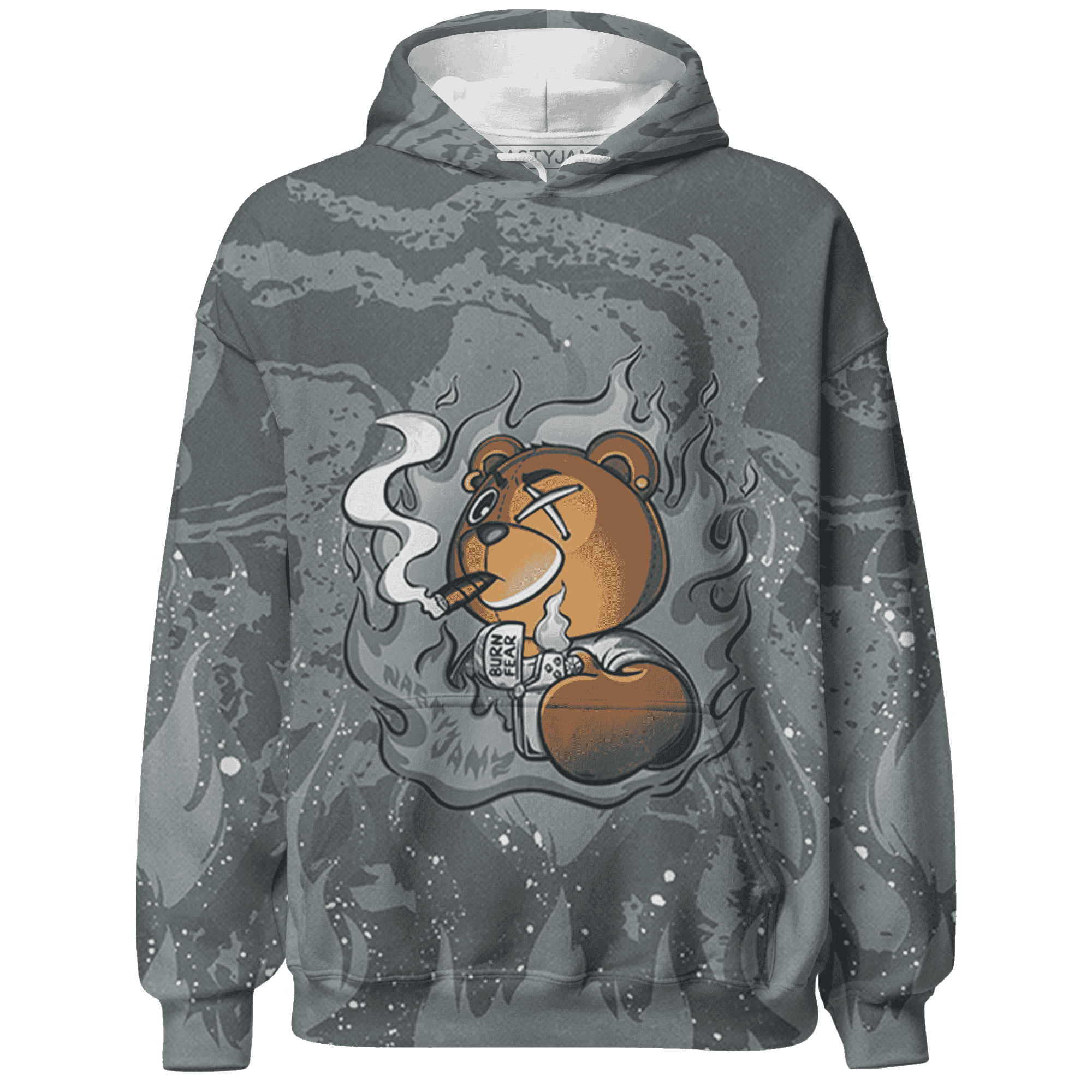Paris Olympicsss 4s Hoodie Match BER Burn Fear 3D All-Over Print - NastyJamz