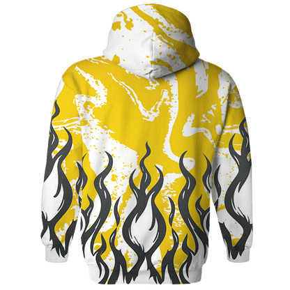 Vivid Sulfur 4s Hoodie Match BER Burn Fear 3D All-Over Print - NastyJamz