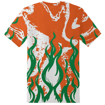 MAM Hurricanes 5s T Shirt Match BER Burn Fear 3D All-Over Print - NastyJamz